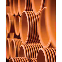 Polypipe Polysewer 15° Double Socket Bend 300mm Terracotta