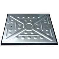 EJ GPW Single Seal Manhole Cover and Frame 25T 600 x 450mm Galvanised