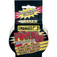 Everbuild Mammoth Powerful Grip Double Sided Tape 2.5m x 50mm Clear