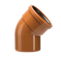 Polypipe Drain 30° Single Socket Bend 110mm