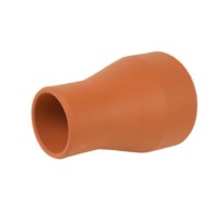 Hepworth SuperSleve HouseDrain Taper Pipe 370 x 100mm Brown