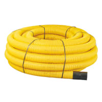 Naylor MetroDuct Twinwall Gas Duct 6m x 300 x 353mm Yellow