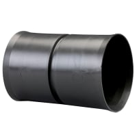 Naylor MetroDuct Twinwall Standard Coupling 110mm Black