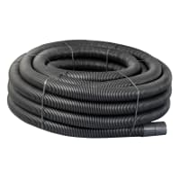 Naylor Agri-Drain Perforated Land Drain Pipe 50m x 160mm Black