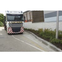 Marshalls Titan Right 8m External Radius Kerb 255 x 125mm