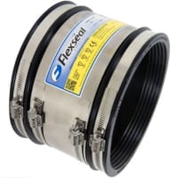 Fernco SC335 Standard Coupling 190mm Black