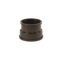 Hepworth SuperSleve Soil Pipe Adaptor 150mm Black