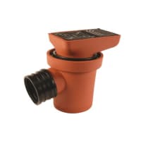 Hepworth SuperSleve HouseDrain Inlet Gully 345 x 100mm Brown