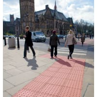 Marshalls Tactile Blister Paving Slab 400 x 400 x 65mm Red