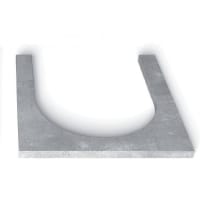 FP McCann Precast Gully Cover Slab 'U' Shaped 600 x 650mm