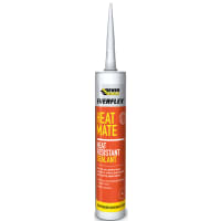 Everbuild Everflex Heat Resistant Silicone Sealant 295ml