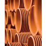 Polypipe Polysewer 45° Double Socket Bend 225mm Terracotta