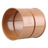 Osma UltraRib Double Socket Pipe Coupler 300mm Brown