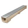 ACO RainDrain Galvanised Steel Grating Channel 1m x 118mm