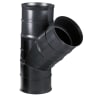 Naylor MetroDrain 45° Y Junction 375 x 300mm Black