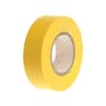 Faithfull PVC Electrical Tape 20m x 19mm Yellow