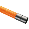 Naylor MetroDuct Twinwall Street Duct 6m x 150 x 178mm Orange