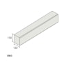 Marshalls Bullnosed Straight Kerb 915 x 125 x 150mm Grey