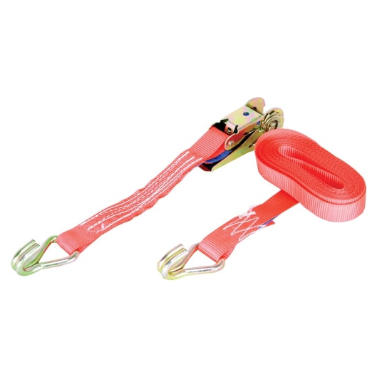 Prosolve 1t Blister Ratchet Strap 5m x 25mm Pack of 2