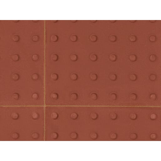 Marshalls Tactile Blister Paving 400 x 400 x 50mm Red