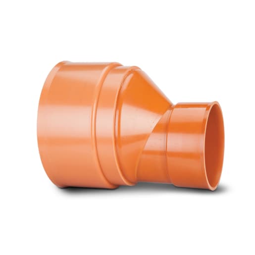 Polypipe Polysewer Level Invert Reducer 225mm x 150mm Terracotta