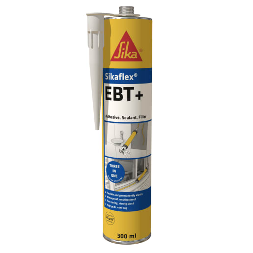 Sikaflex EBT Plus Adhesive Sealant Filler 300ml Clear