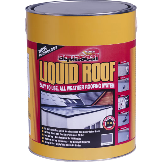 Everbuild Liquid Roof Waterproofing System 21kg Black