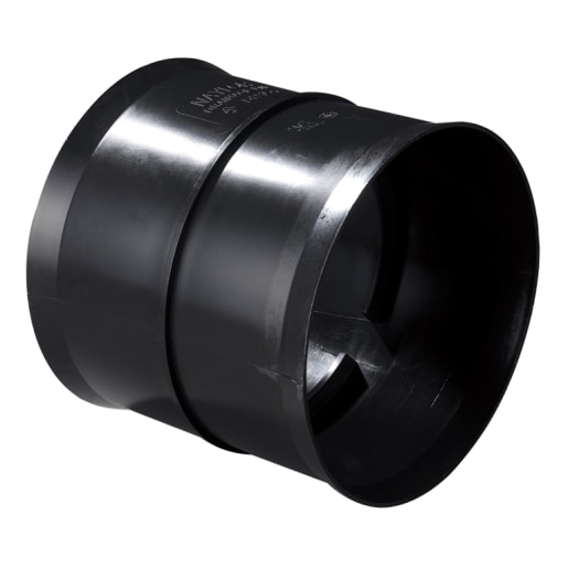 Naylor MetroDrain Coupling 180mm Black