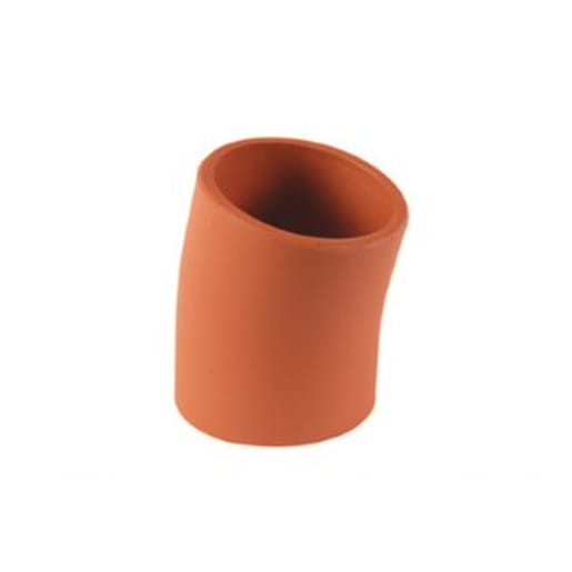 Hepworth SuperSleve 15° Bend Pipe 150mm Brown