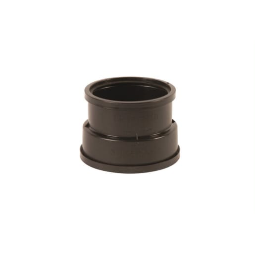 Hepworth SuperSleve Soil Pipe Adaptor 150mm Black