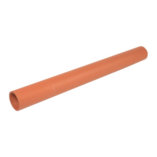 Hepworth SuperSleve HouseDrain Pipe 1.75m x 150mm Brown