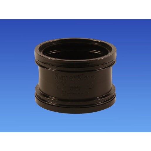 Hepworth SuperSleve Coupling 150mm Black