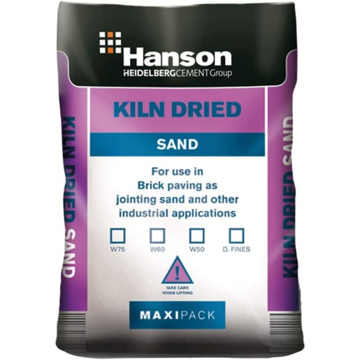 Hanson Kiln Dried Sand 25kg Maxipack