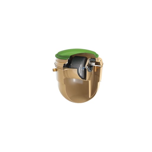 Klargester Biodisc 12PE Sewage Treatment Plant Pumped Outlet 450mm