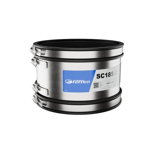 Fernco Standard Coupling 160-185mm Black