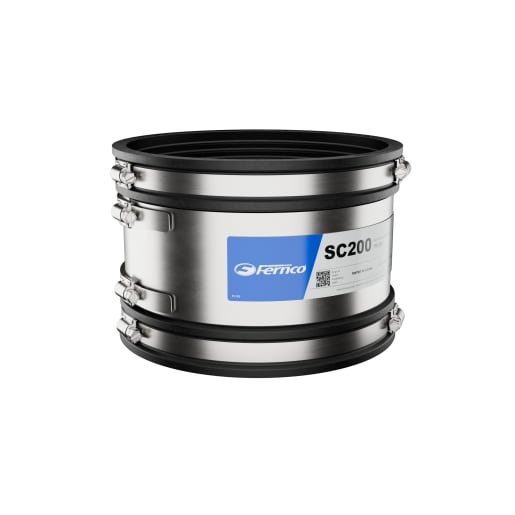 Fernco Standard Coupling 175-200mm Black