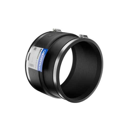 Fernco Adaptor Coupling 180-200/160-180mm Black
