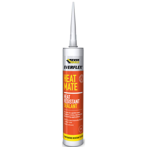 Everbuild Everflex Heat Resistant Silicone Sealant 295ml