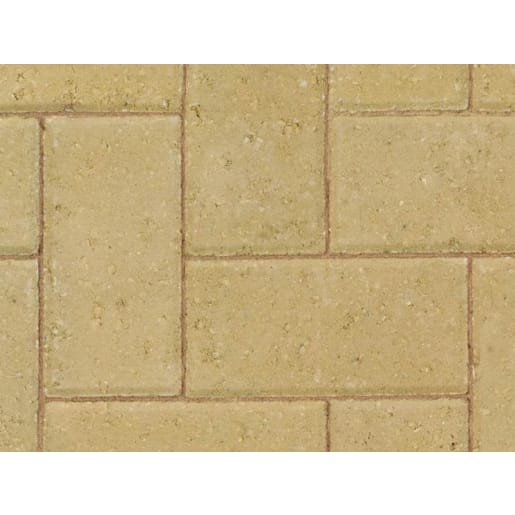 Marshalls Keyblok 200 x 100 x 60mm 8.08m² Buff Pack of 404