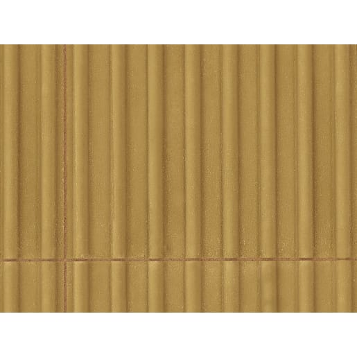 Marshalls Corduroy Tactile Warning Slab 400 x 400 x 50mm Buff