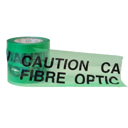 Prosolve Underground Warning Tape 365m x 150mm Fibre Optic Cable