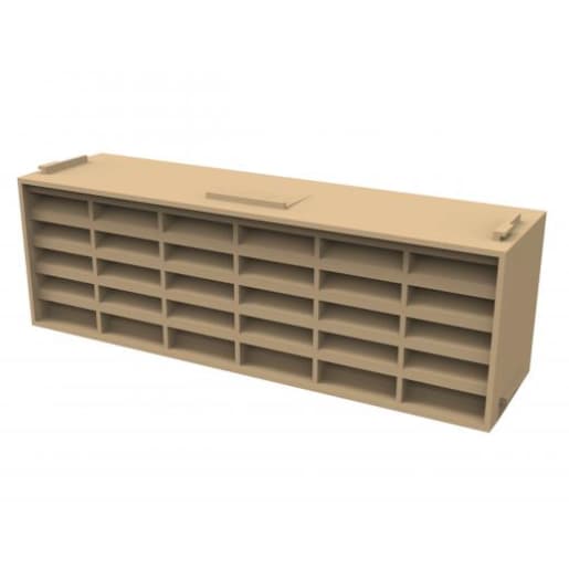 Manthorpe Ventilation Air Brick 216 x 70 x 58mm Buff