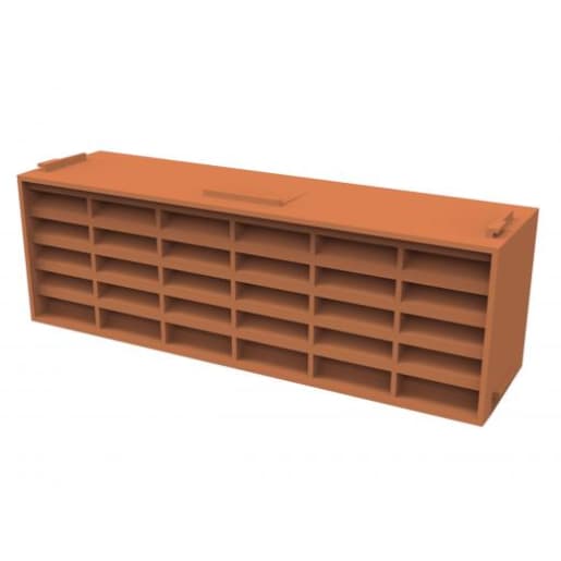 Manthorpe Ventilation Air Brick 216 x 70 x 58mm Terracotta